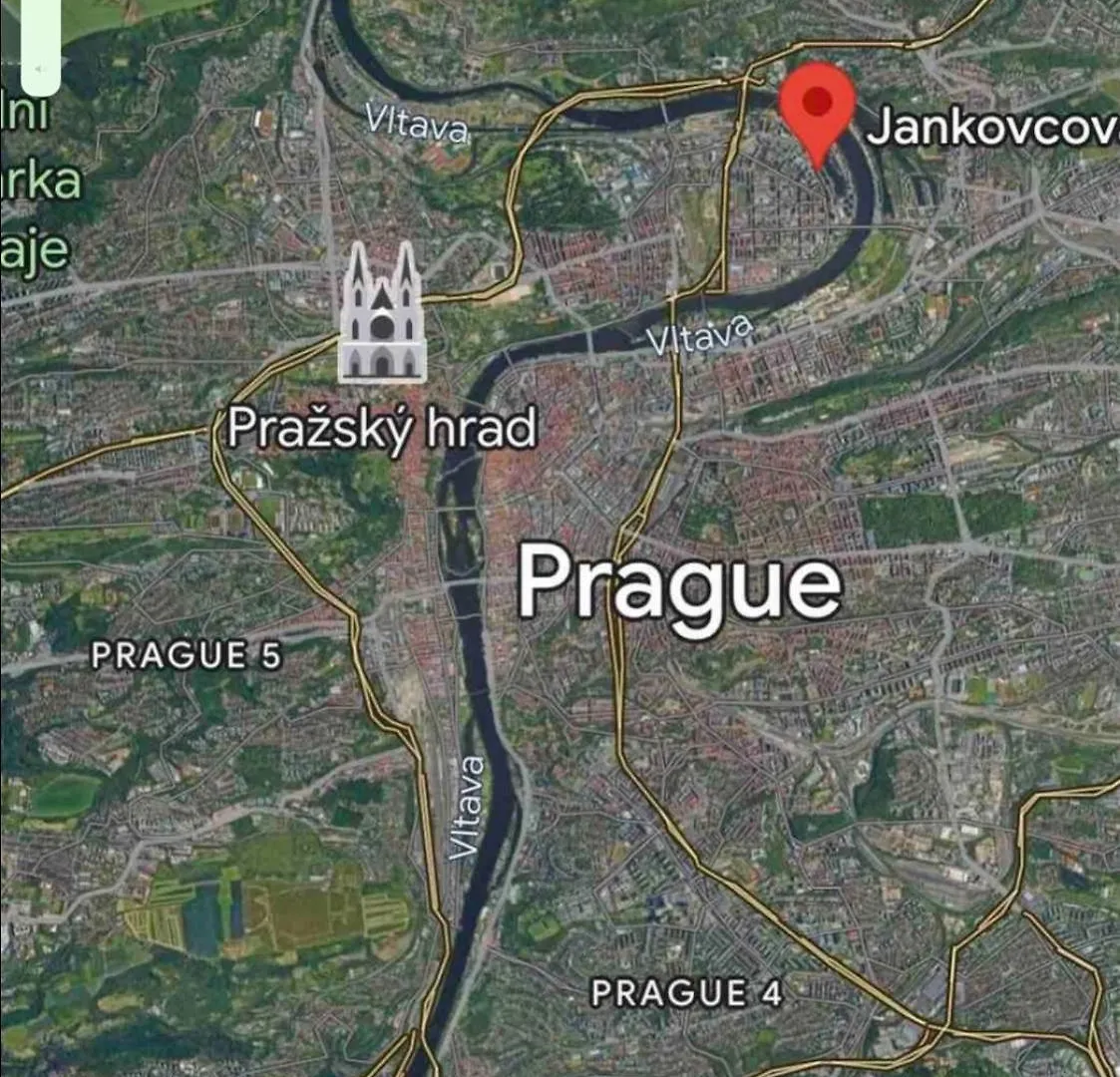 Modern Studio In Prague 7 Apartmán
